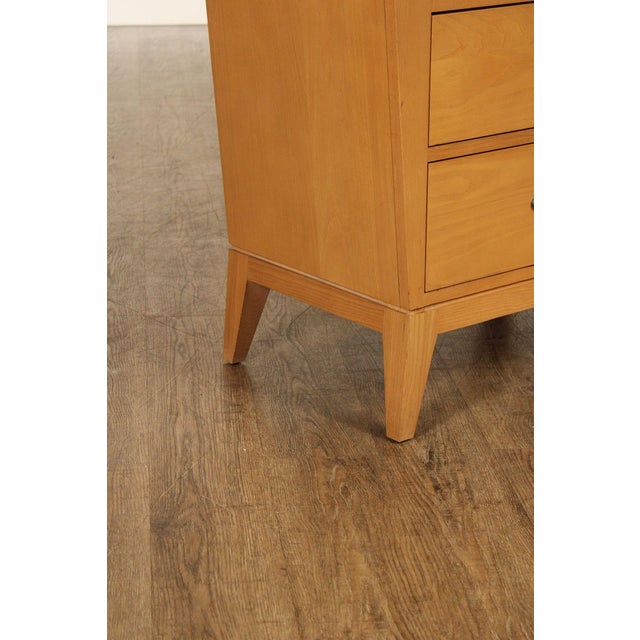 Brown Ethan Allen Horizon Collection Pair Of Two Drawer Nightstands For Sale - Image 8 of 18