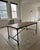Vintage Cast Iron and European 72” Reclaimed Wood Table by Restoration Hardware For Sale - Image 6 of 6