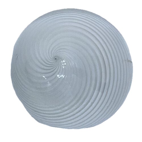 Itri Vetri Murano Mid-Century Modern Vetri Murano Swirl Glass Egg Lamp For Sale - Image 4 of 4