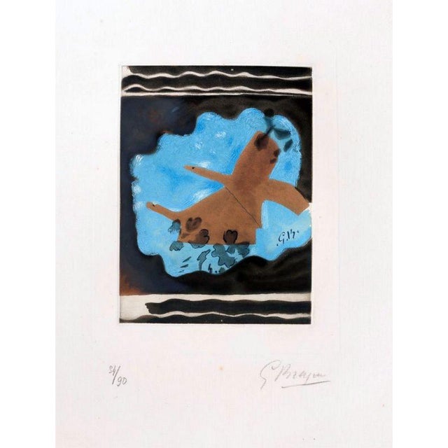 Etching, 1962 Edition : 54/90 Catalog : VALLIER 172 55.00 cm. x 42.00 cm. 21.65 in. x 16.54 in. (paper) 26.50 cm. x 21.50...