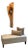 One-of-a-Kind Sculptural Live Edge Wood Wall Art For Sale