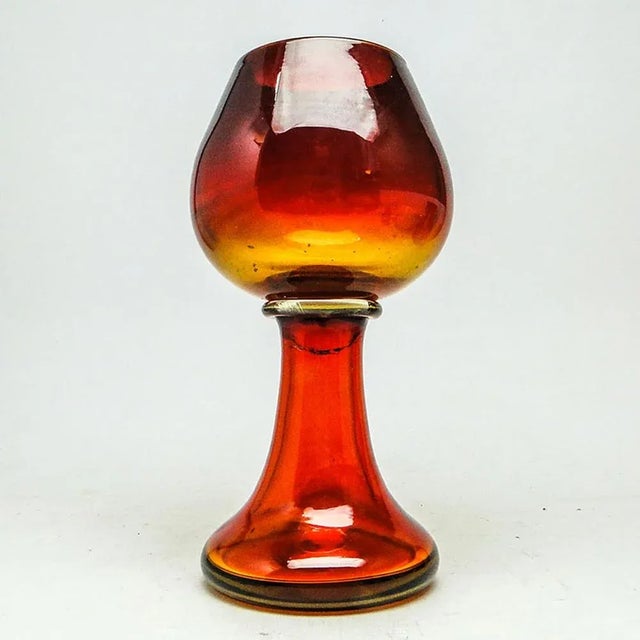 Vase from Cracow Glassworks, Poland, 1970s For Sale - Image 6 of 8