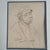 The product is an original, hand signed drawing by artist W Harold Hancock, featuring a portrait of a hobo clown. His...