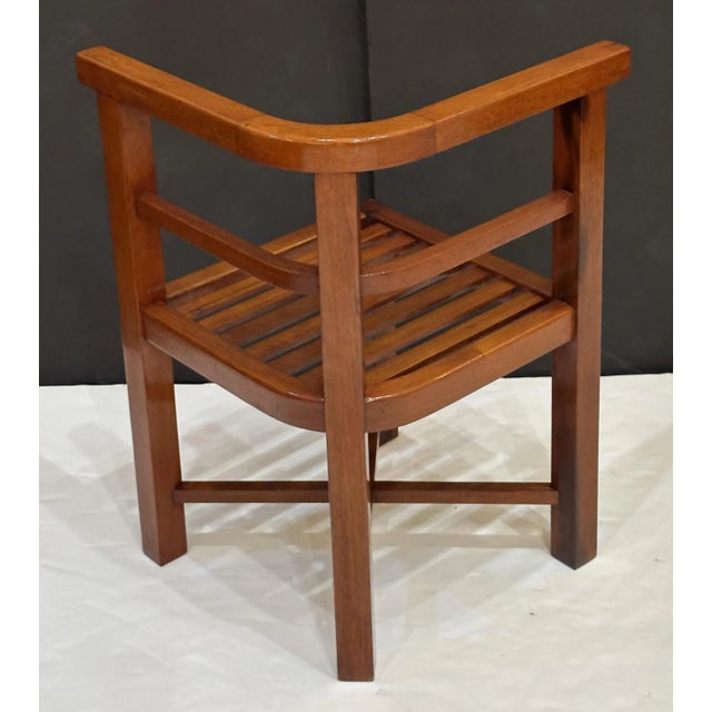 Heal's Card or Games Table and Chairs Set From England, c.1930 For Sale - Image 10 of 12