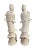 Ceramic Guanyin Statues, China, 19th Century, Set of 2 For Sale - Image 3 of 6