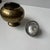 Art Deco Italian Tea Jar in Hammered Brass, 1940s For Sale - Image 6 of 9