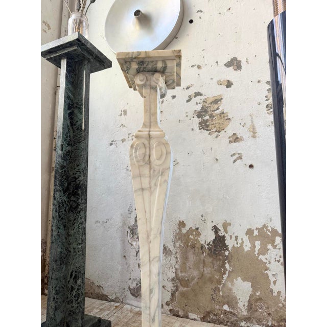 Marble Columns or Pedestals, 1970s, Set of 4 For Sale - Image 12 of 18