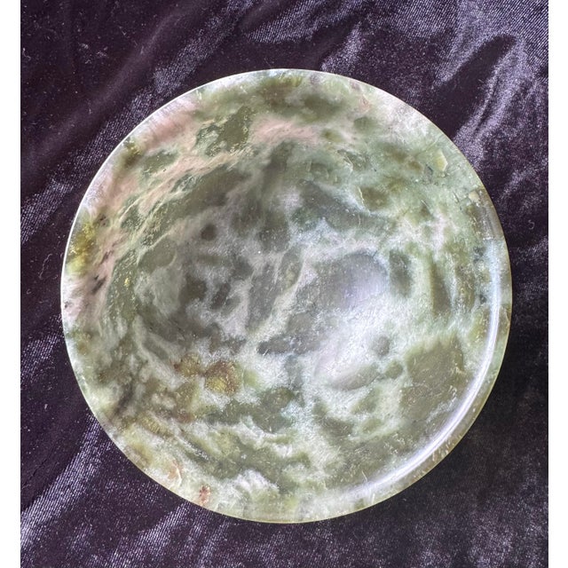 Trio of 20th Century Chinese Carved Serpentine Nesting Bowls - Set of 3 For Sale In Lexington, KY - Image 6 of 12
