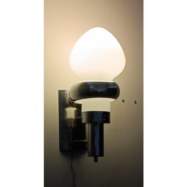 1970s Vintage Space Age Wall Sconce, 1970s For Sale - Image 5 of 7
