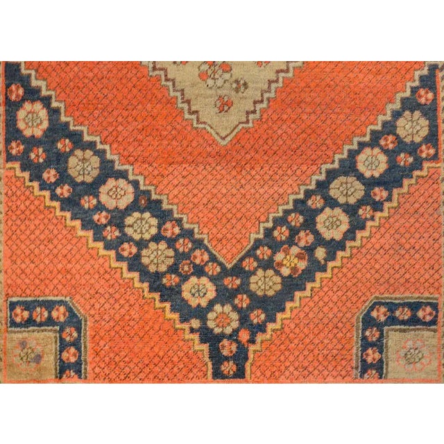 Textile Early 20th Century Samarkand Rug For Sale - Image 7 of 10