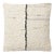 Amber Lewis x Loloi Ivory / Black 22'' x 22'' Cover with Down Pillow For Sale