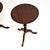 Wood Antique Georgian Wine Tables, 1950, Set of 2 For Sale - Image 7 of 11