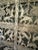 Tribal Mid 20th Century Large West African Carved Wood Screen For Sale - Image 3 of 11