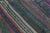 Mid 20th Century Indian Turquoise, Violet & Gold Silk Embroidered Fabric For Sale - Image 10 of 12