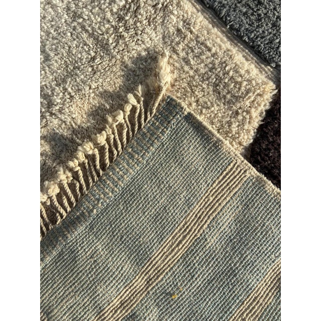 Modern Minimal Area Rug For Sale - Image 6 of 9