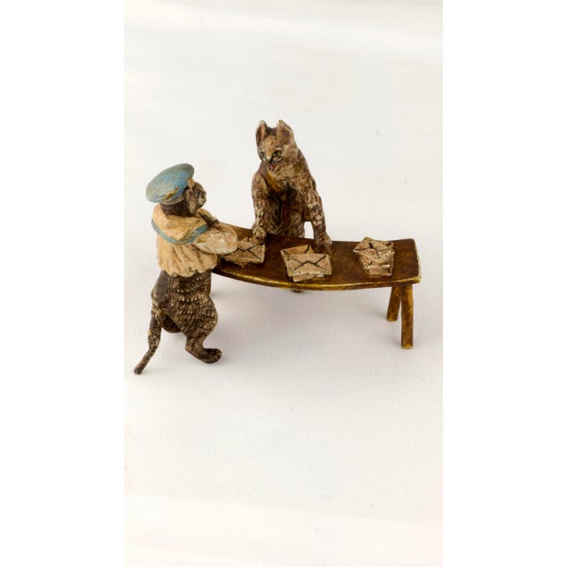 Bergman Foundry, Figure, 19th-Century, Bronze For Sale - Image 11 of 11