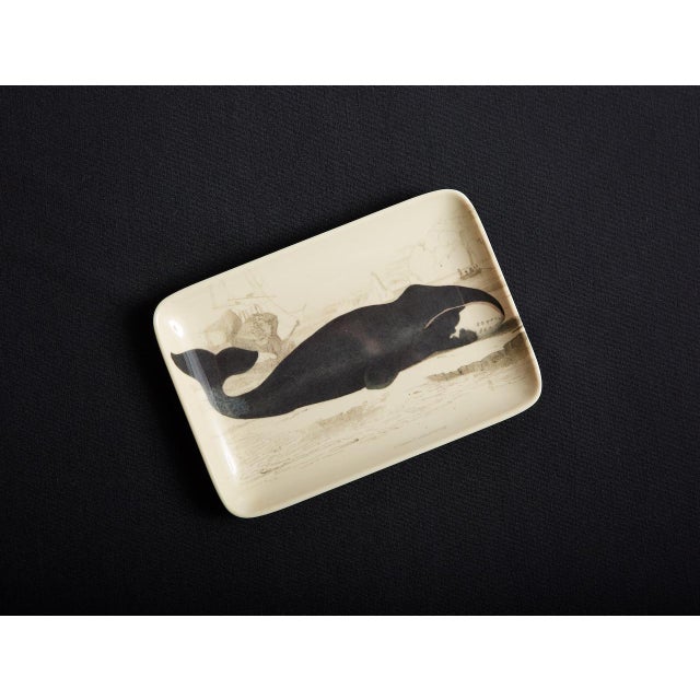 Illustration Baleen Whale Valet Tray For Sale - Image 3 of 3