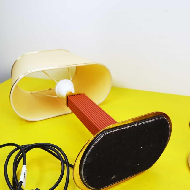 Vintage Metal Table Lamps, Set of 2 For Sale - Image 11 of 12