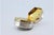 Hexagonal Silver and Gold Vinaigrette Box For Sale - Image 6 of 11