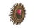 Wood Vintage Mid Century Modern Large Sunburst Sun Labarge Wall Art Mirror Gold Gilt Hollywood Regency 1970s MCM For Sale - Image 7 of 7