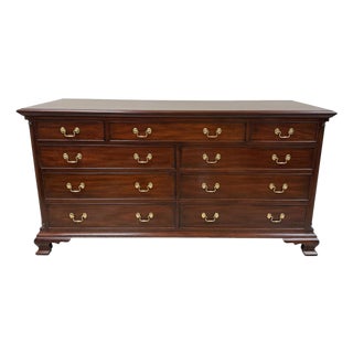 1990s Henkel Harris Mahogany Dresser Model No. 166 For Sale