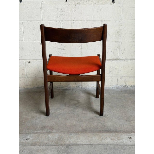 Set of 6 Vintage Hans Wegner Getama Danish Teak Dining Chairs 1960s For Sale - Image 10 of 10