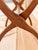 Safari Vintage Campaign Style Folding Walnut Luggage Rack With Woven Straps For Sale - Image 3 of 5