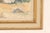 A Swedish framed painting of a landscape from the mid 20th century. This mid-century painting from Sweden depicts a...