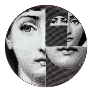 Piero Fornasetti Rosenthal Themes & Variations Porcelain Plate, # 27