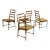 Contoured Ladder Back Dining Chairs in Teak by Torbjorn Afdal for Vamo, 1960s - Set of 4 For Sale
