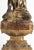 Goldenrod Antique Lacquered and Gilded Wooden Sculpture of Seated Buddha, 1800s For Sale - Image 8 of 11