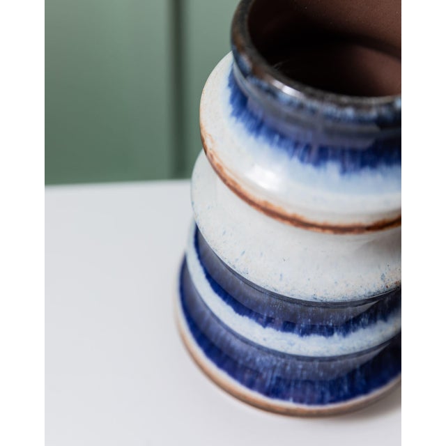 German Ceramics Vase from Strehla, 1960s For Sale - Image 9 of 12