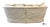 Vintage Thomasville Traditional English Style Ivory Print Tufted Sofa For Sale - Image 10 of 11