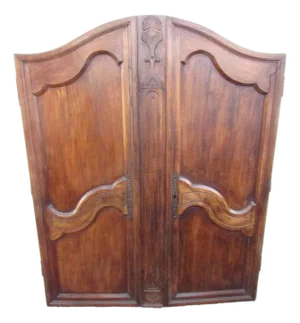 Pair of Antique French Armoire Doors