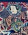 Chinese Chinese Large Silk Embroidered Opera Curtain Tapestry 19 Century For Sale - Image 3 of 18