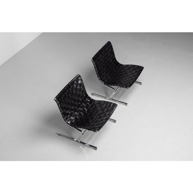 Animal Skin Luar Lounge Chairs by Ross Littel for ICF De Padova, 1965, Set of 2 For Sale - Image 7 of 18