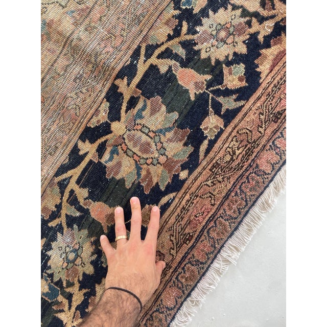 Antique Ferahan Sarouk Rug - 10 x 17.3 For Sale - Image 11 of 12