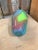 Vintage Hand Blown Colorful Glass Vase, Signed. For Sale - Image 4 of 12