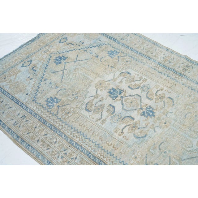 Vintage Hamadan Rug 4'2'' x 6'4'' For Sale - Image 9 of 11