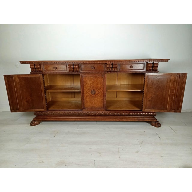 1950s Vintage Neo-Classic Sideboard, 1950s For Sale - Image 5 of 18