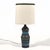 Charcoal Mid 20th Century Bitossi by Aldo Londi Table Lamp For Sale - Image 8 of 9