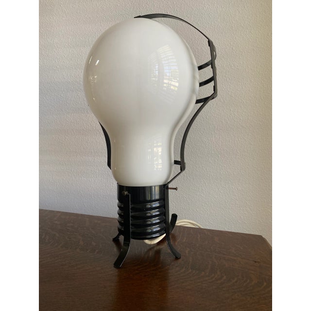 Monumental Pop Art Light Bulb Floor Lamp in the Style of Ingo Maurer For Sale - Image 10 of 10
