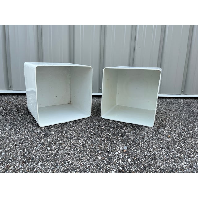 1970s Italian Vintage Pair Mid Century Modern Plastic Modular Drawers ...