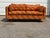 Signed Selig of Monroe Mid-Century Modern Geometric Pattern Pit Loveseat For Sale In Philadelphia - Image 6 of 12