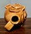 Late 20th Century ​Vintage Rodney Leftwich Signed Nc Folk Art Pottery Stoneware Face Jug For Sale - Image 5 of 11