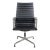Black Black Leather EA-109 Chair by Charles Eames for Vitra, 2000s For Sale - Image 8 of 8