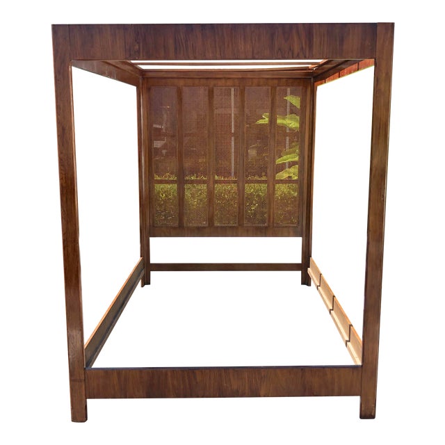 Queen Size Canopy Bed by Drexel Heritage Chairish