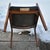 Thonet Walnut Arm Chairs Mid Century Modern Black Vinyl Pair Office For Sale - Image 9 of 11