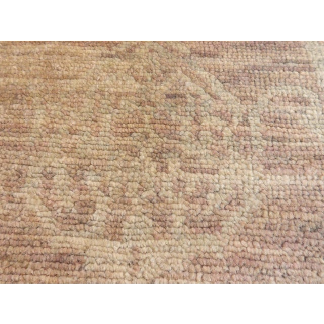 Vintage Hand-Knotted Indo Moroccan Wool Rug. For Sale - Image 16 of 18