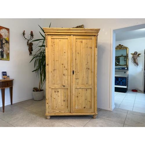 Farmhouse Cabinet in Natural wood For Sale - Image 10 of 12